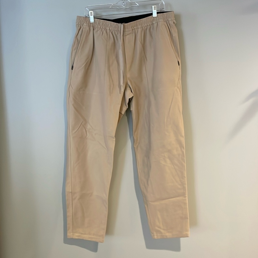 lululemon athletica Men's Beige/Tan Performance Jogger Pants